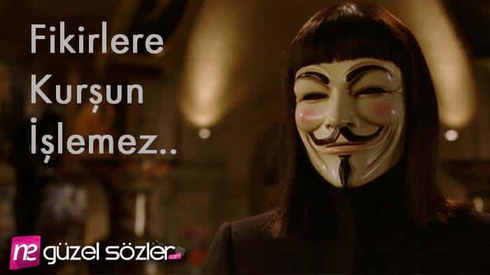 V For Vendetta Sözleri