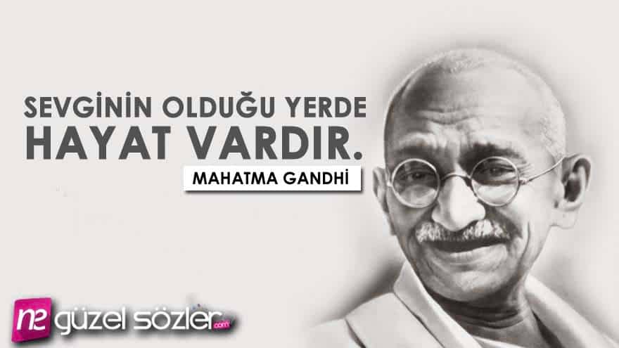 Gandhi Güzel Sözler