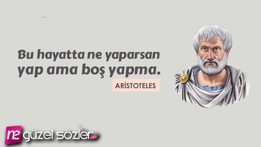 Aristoteles Sözler