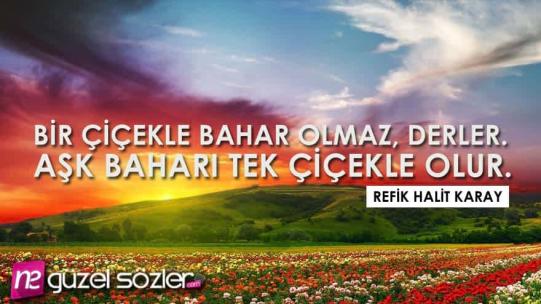 Refik Halit Karay Sözleri