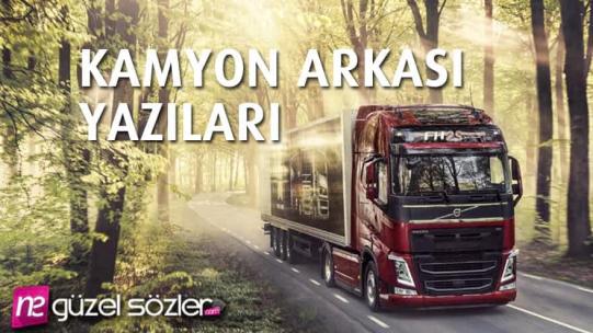 Kamyon Arkası Yazıları