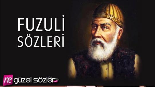 Fuzuli Sözleri