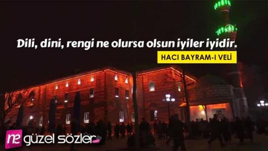 Hacı Bayram-ı Veli Sözleri