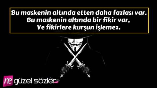 V For Vendetta Sözleri