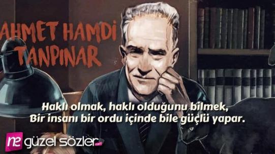 Ahmet Hamdi Tanpınar Sözleri