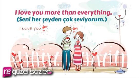 İngilizce Aşk Sözleri
