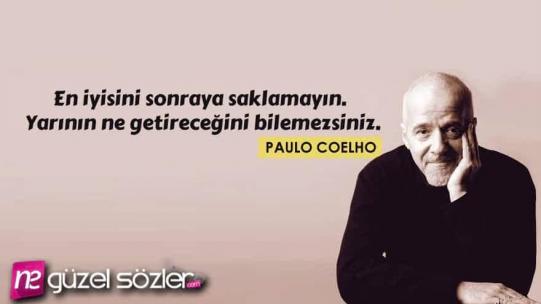 Paulo Coelho Sözleri