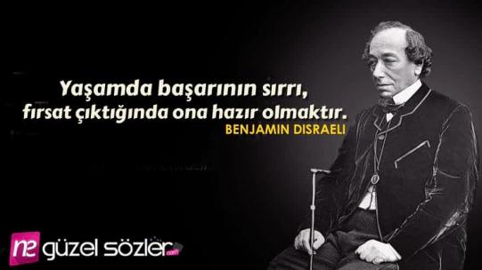 Benjamin Disraeli Sözleri