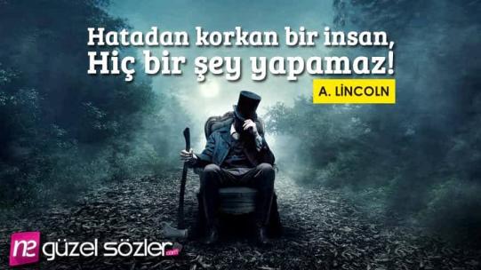 Abraham Lincoln Sözleri