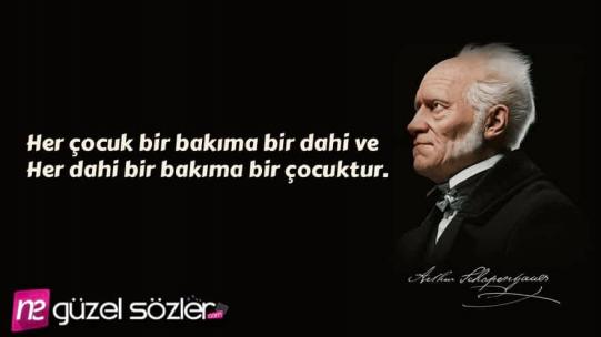 Arthur Schopenhauer Sözleri