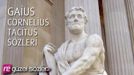 Gaius Cornelius Tacitus Sözleri