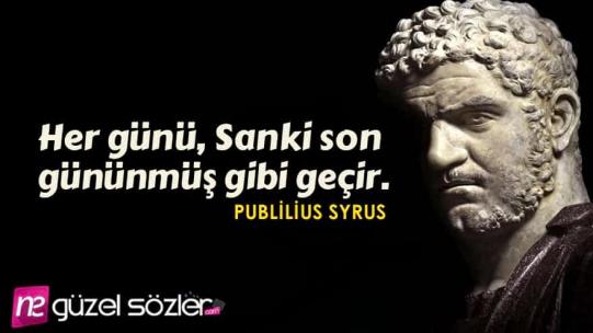 Publilius Syrus Sözleri