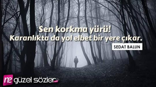 Sedat Balun Sözleri