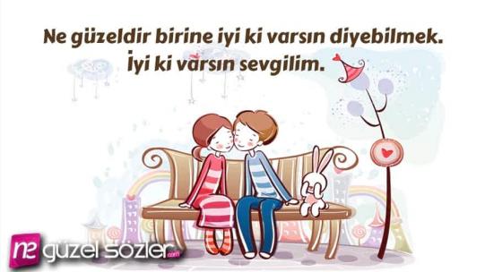 İyiki Varsın Sözleri