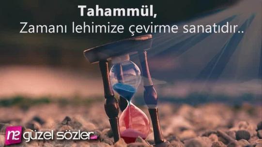 Tahammül Sözleri